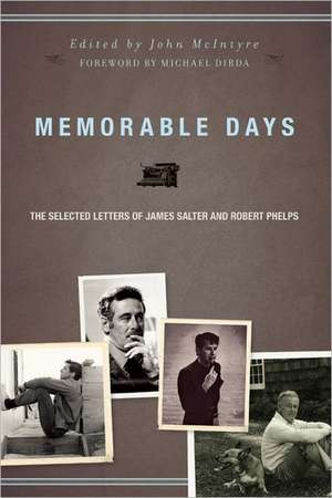 Memorable Days de James Salter