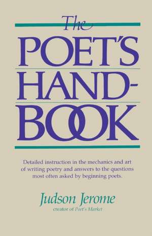 The Poet's Handbook de Judson Jerome