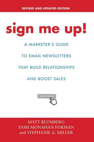 Sign Me Up! de Matt Blumberg