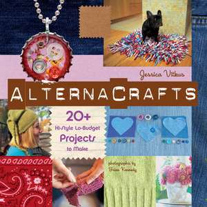 Alternacrafts: 20+ Hi-Style Lo-Budget Projects to Make de Jessica Vitkus