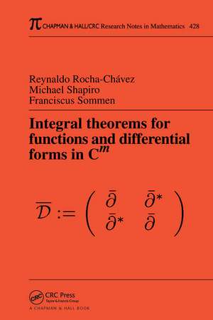 Integral Theorems for Functions and Differential Forms in C(m) de Reynaldo Rocha-Chavez