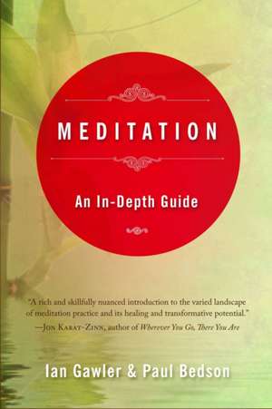 Meditation: An In-Depth Guide de Ian Gawler