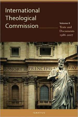 International Theological Commission, Vol II de I. T. C.