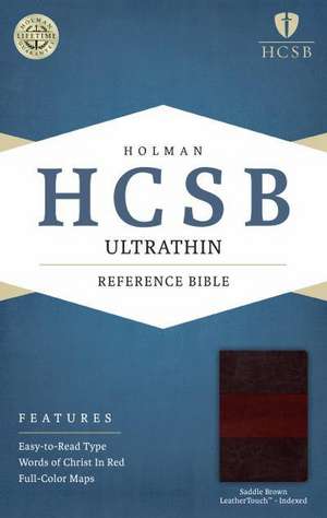 Ultrathin Reference Bible-HCSB de Holman Bible Staff