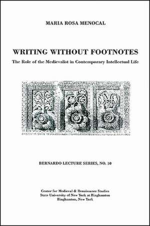 Writing Without Footnotes