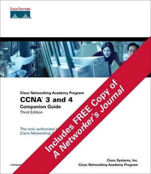 CCNA 3 and 4 Companion Guide and Journal Pack de none