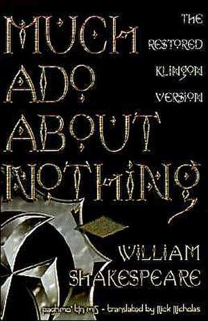 Much ADO about Nothing de William Shakespeare