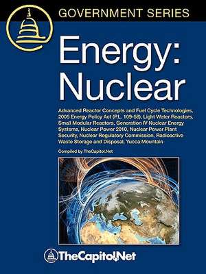 Energy: Advanced Reactor Concepts and Fuel Cycle Technologies, 2005 Energy Policy ACT (P.L. 109-58), Light Water Reac de John Grossenbacher