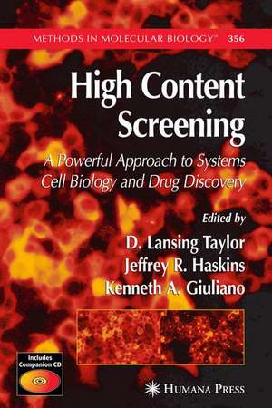 High Content Screening de D. Lansing Taylor