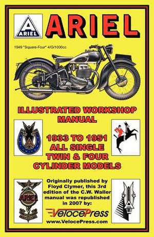 Ariel Motorcycles Workshop Manual 1933-1951 de F. Clymer