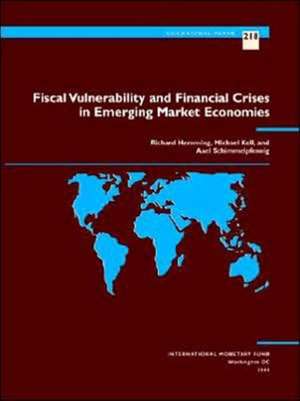 Fiscal vulnerability and financial crises in emerging market economies: Occasional paper International Monetary Fund 218 0251-6365 de Richard Hemming