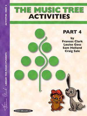 The Music Tree Activities Book de Frances Clark