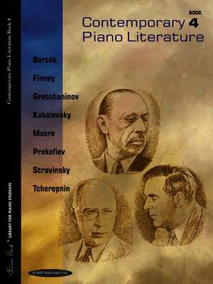 Contemporary Piano Literature, Bk 4 de Frances Clark