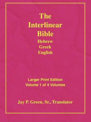 Larger Print Bible-Il-Volume 1 de Sr. Green, Jay Patrick