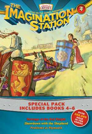 Imagination Station Books 3-Pack: Revenge of the Red Knight / Showdown with the Shepherd / Problems in Plymouth de Paul McCusker