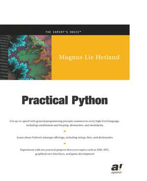 Practical Python de Magnus Lie Hetland