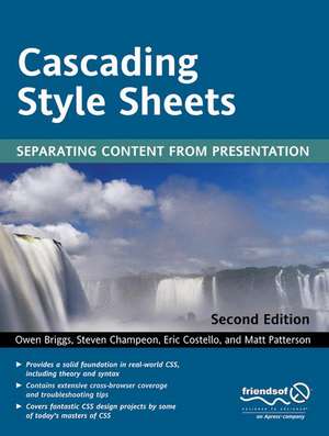 Cascading Style Sheets: Separating Content from Presentation de Owen Briggs