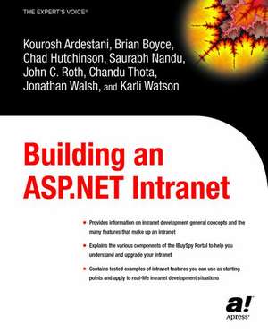 Building an ASP.NET Intranet de Kourosh Ardestani