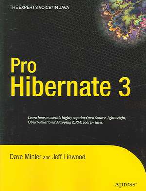 Pro Hibernate 3 de Dave Minter