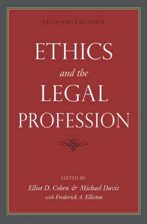 Ethics and the Legal Profession de Michael Davies