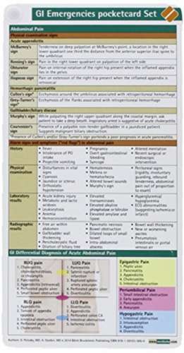 Gastro Intestinal Emergencies Set de D. Potosky