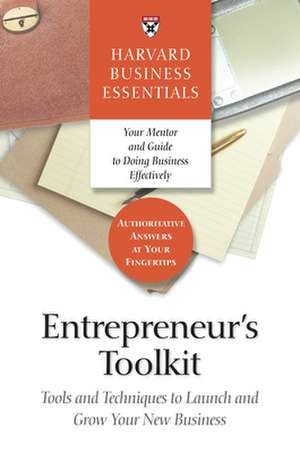 Entrepreneur's Toolkit de Richard Luecke