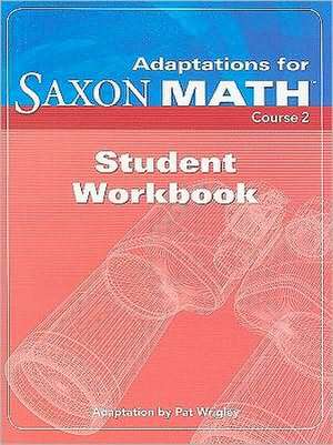 Adaptations Student Workbook de Saxpub