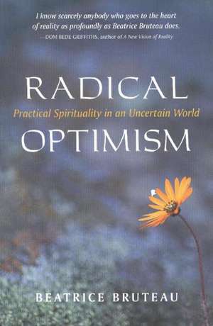 Radical Optimism: Practical Spirituality in an Uncertain World de Dr Beatrice Bruteau