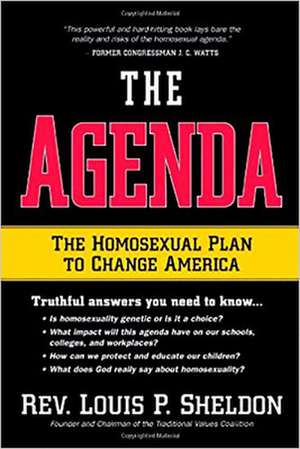 The Agenda de Louis P. Sheldon