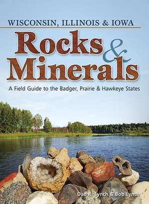 Rocks & Minerals of Wisconsin, Illinois & Iowa: A Field Guide to the Badger, Prairie & Hawkeye States de Dan Lynch