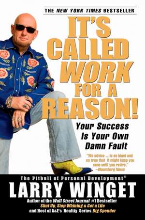 It's Called Work For A Reason!: Your Success is Your Own Damn Fault de Larry Winget