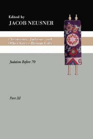 Christianity, Judaism and Other Greco-Roman Cults, Part 3 de Jacob Neusner