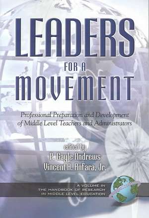 Leaders for a Movement (PB) de P. Gayle Andrews