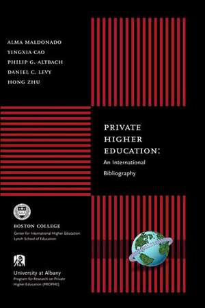 Private Higher Education de Alma Maldonado-Maldonado