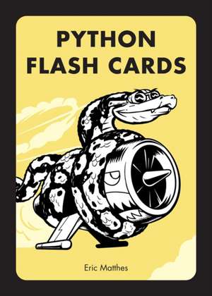 Python Flash Cards: Syntax, Concepts, and Examples de Eric Matthes