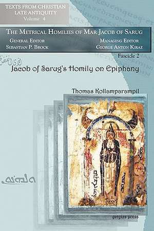 Jacob of Sarug's Homily on Epiphany de Thomas Kollamparampil