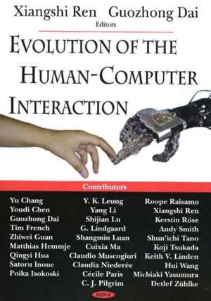 The Evolution of the Human-Computer Interaction de Xiangshi Ren