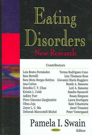 Eating Disorders de Pamela I. Swain