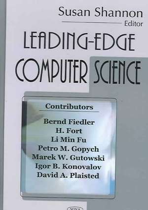 Leading-Edge Computer Science de Susan Shannon