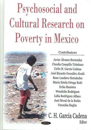 Psychosocial and Cultural Research on Poverty in Mexico de Cirilo Humberto Garcia Cadena