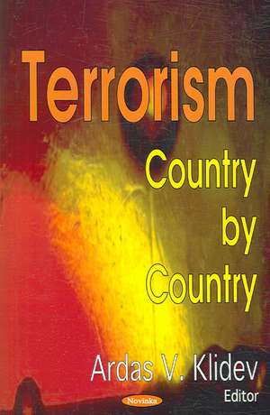 Terrorism Country by Country de Ardas V. Klidev