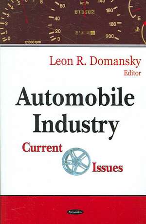 Automobile Industry de Lillian V. Williams