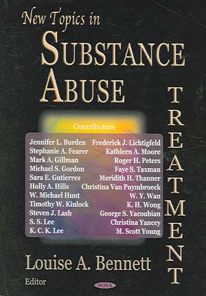 New Topics in Substance Abuse Treatment de Louise A. Bennett