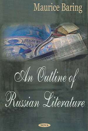 Outline of Russian Literature de Maurice Baring