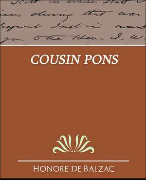 Cousin Pons de Honore de Balzac