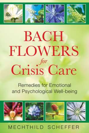 Bach Flowers for Crisis Care: Remedies for Emotional and Psychological Well-Being de Mechthild Scheffer