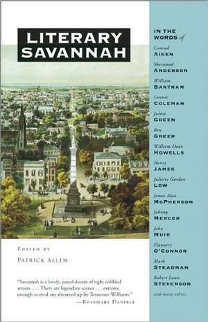 Literary Savannah de Patrick Etc Allen