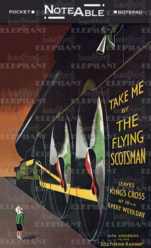 Flying Scotsman Notepad de Alexandra Day