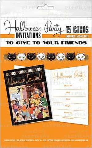 Halloween Party Invitations Cards 15 Pack de Blue Lantern Publishing