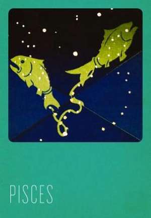 Pisces Silk Screened Greeting Card de Paul Dubosclard